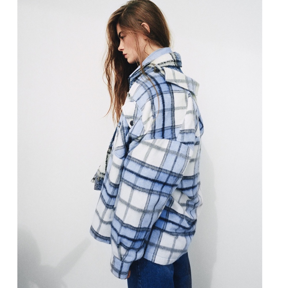Zara plaid jacket
